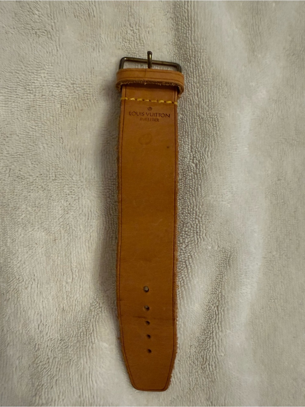Louis Vuitton Vachetta Strap-Secure Bag Handles